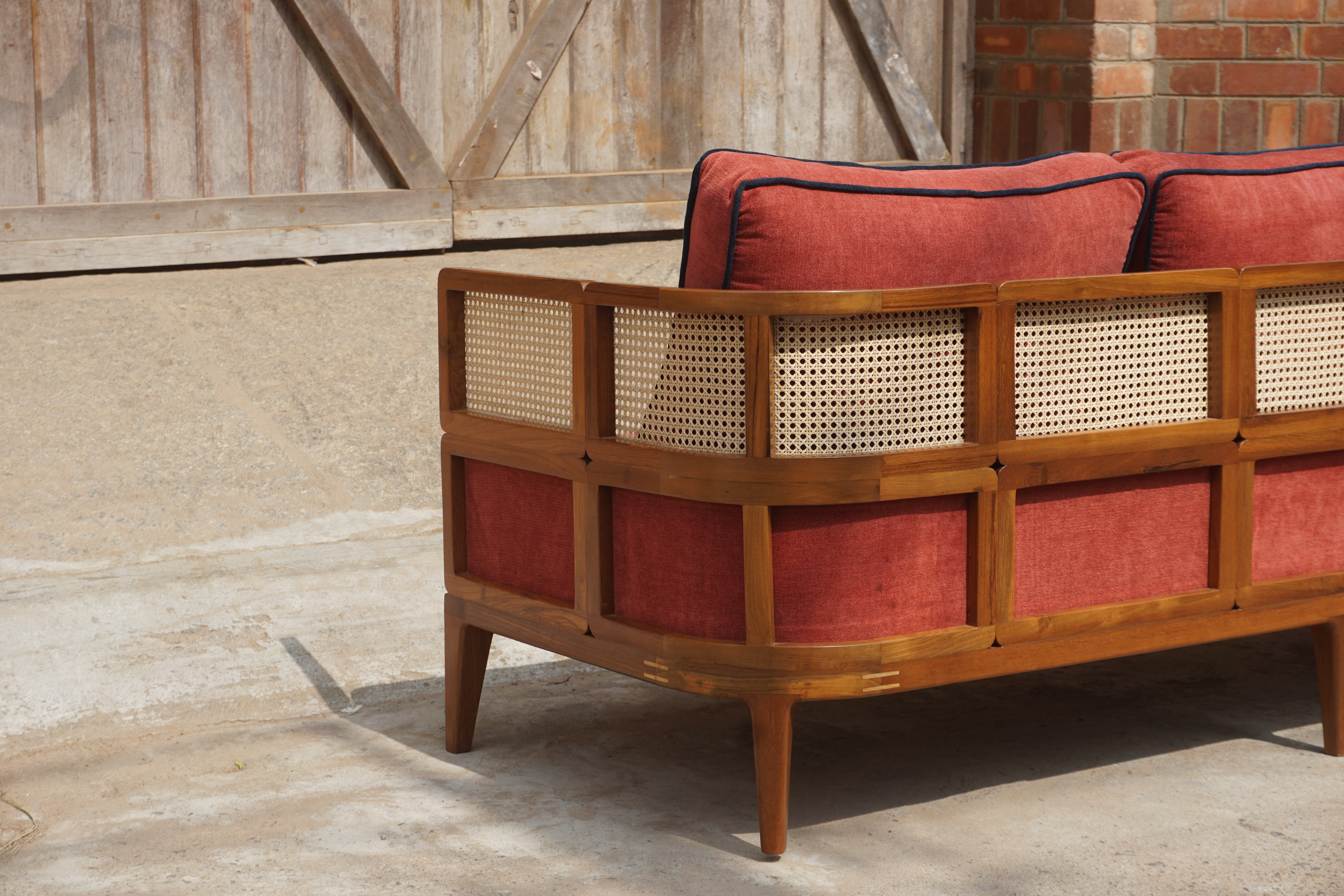 Hand-finished side table